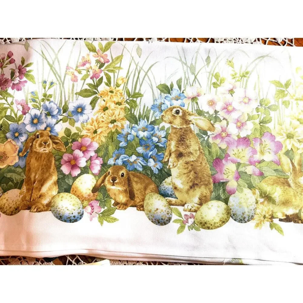 Rabbit tablecloth rectangle 56